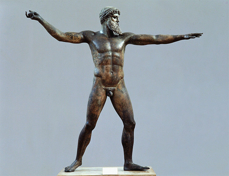 El Poseidón de Artemision es una antigua estatua griega de bronce. La estatua fue construida alrededor del 460 a. fabricado