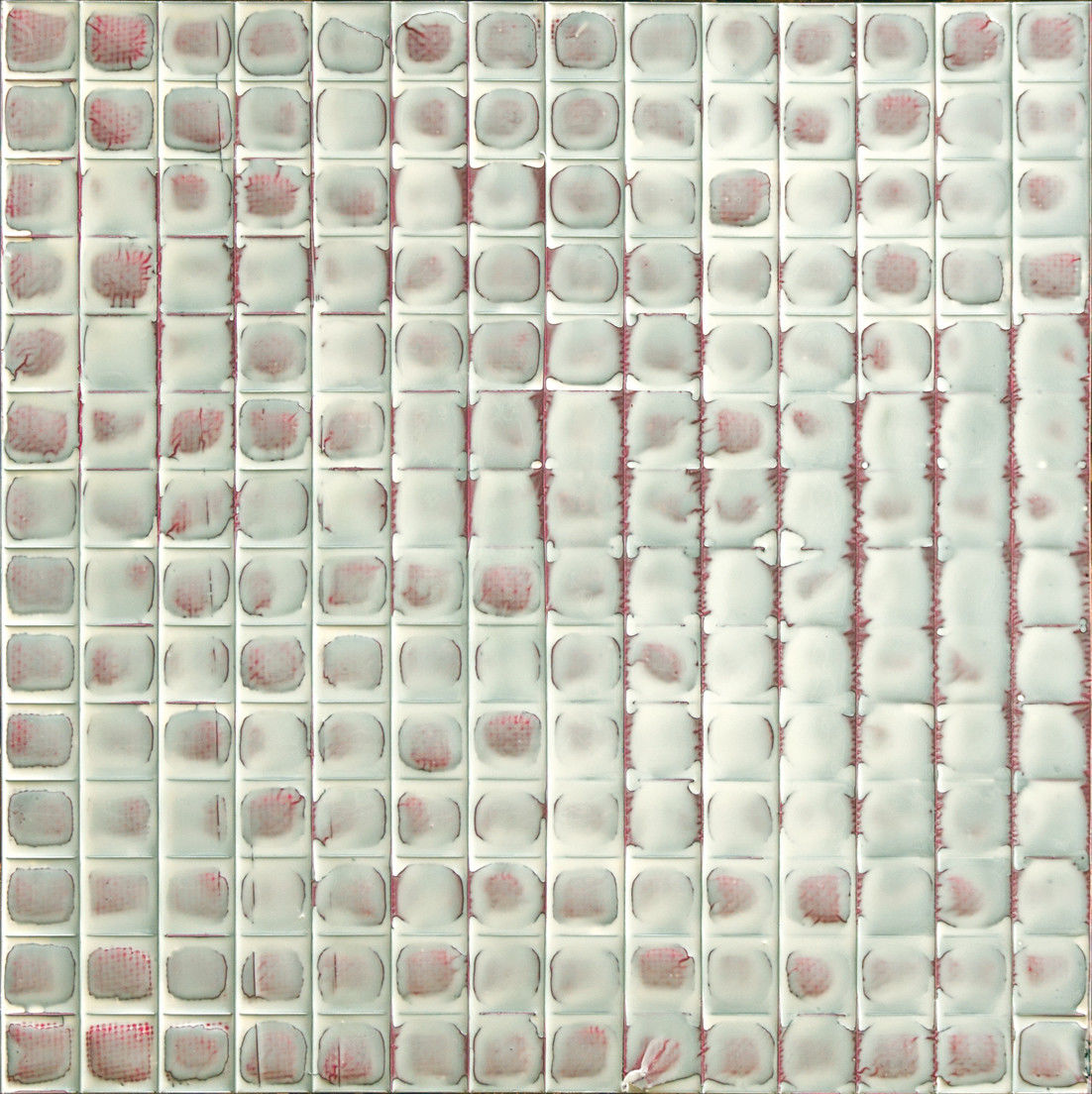 Ben Oldenhof, fiber with lacque, 509, 100 x 100 cm