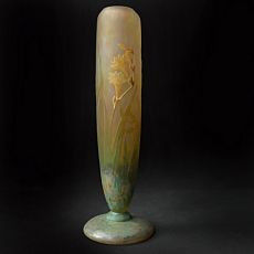 Vase Art Nouveau par Daum Frères, vers 1900