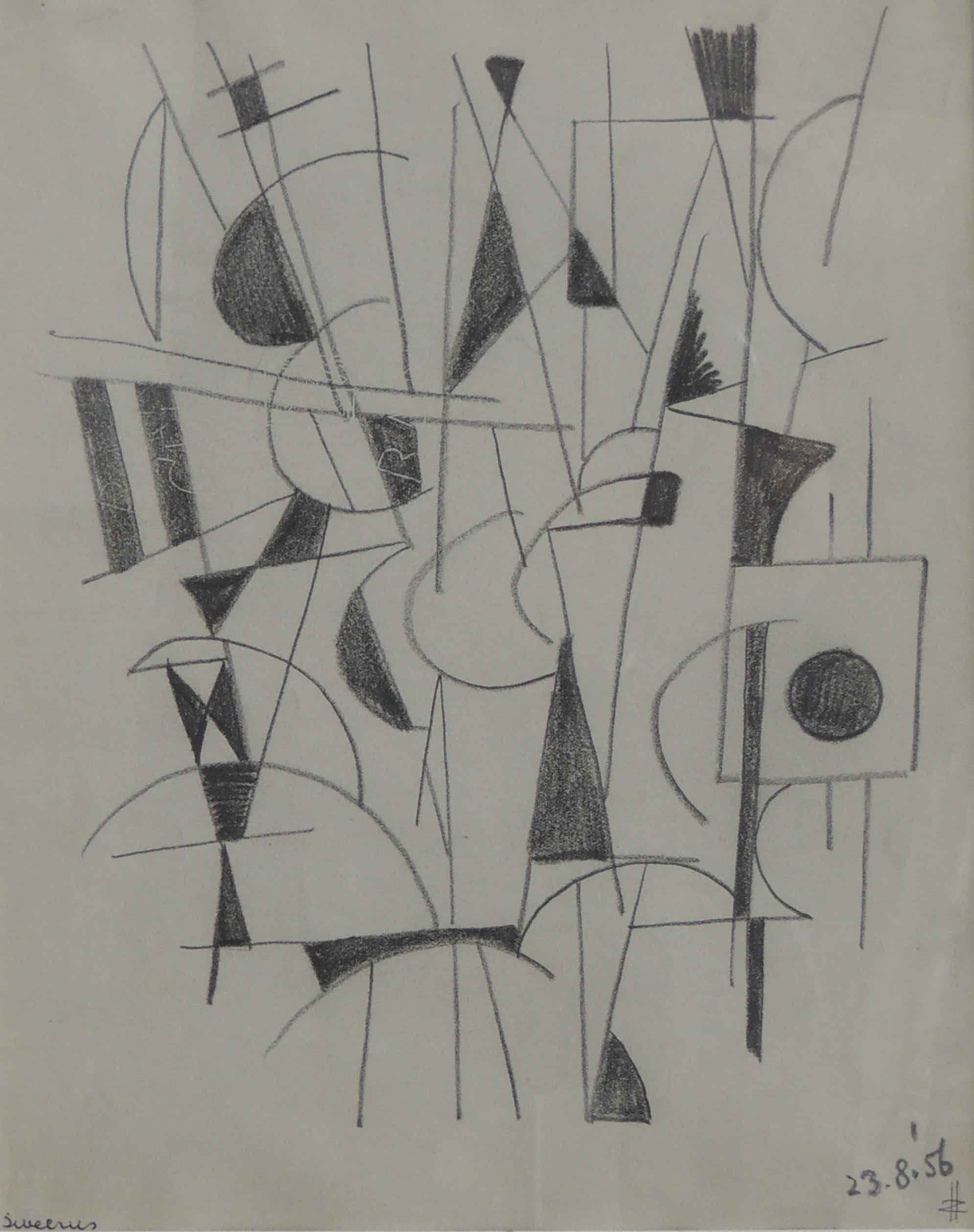 'No Title' by Henk Zweerus in 1956