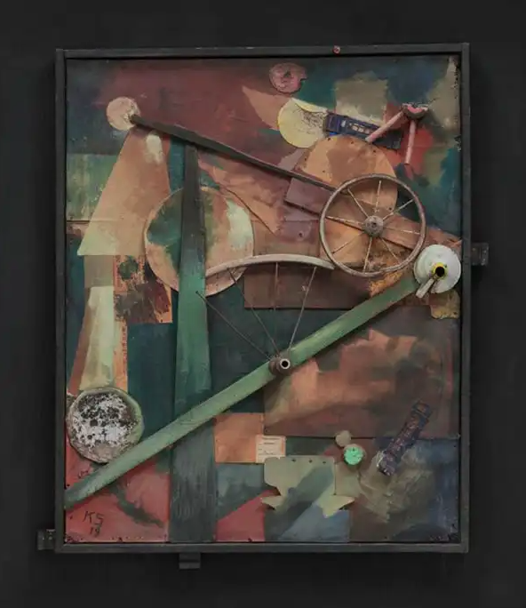 Dadaism, Construction for Noble Ladies by Kurt Schwitters, 1919, LACMA